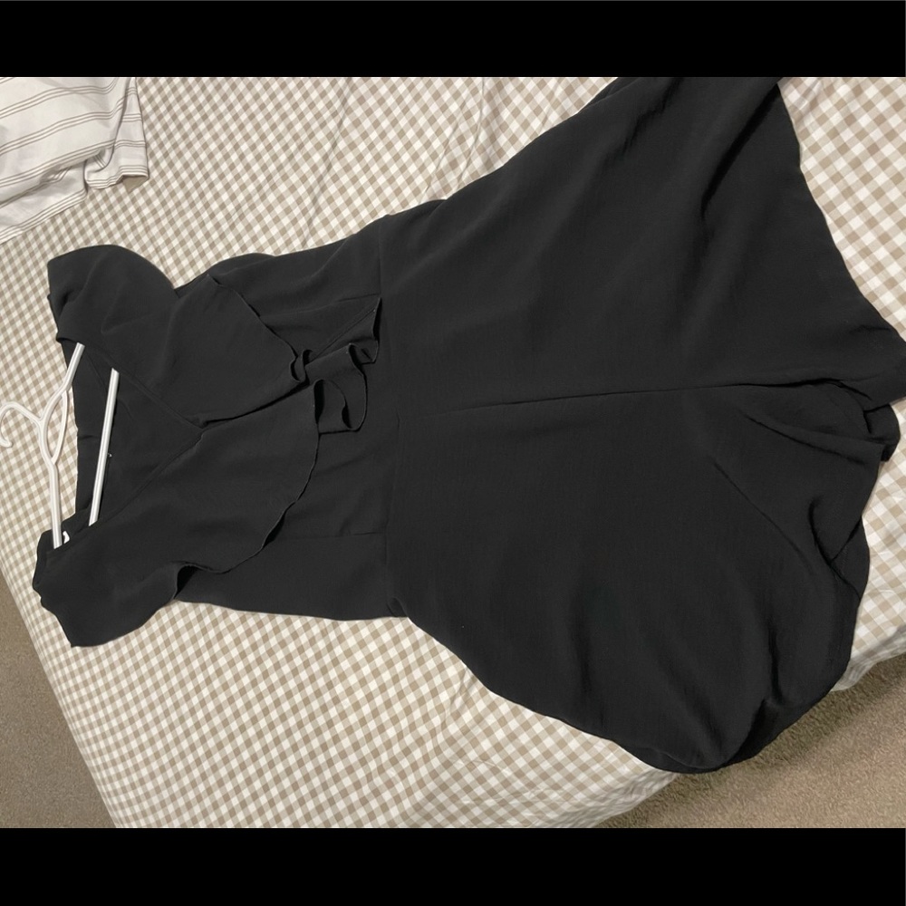 Perfectly Priscilla black romper